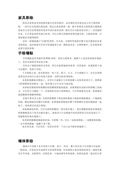 关于手绘