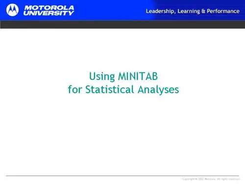 Using_MINITAB_for_Statisical_Analysis