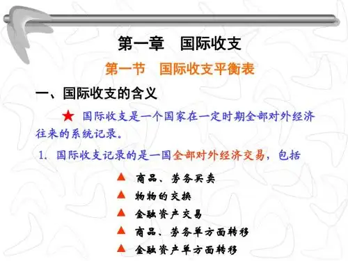 1国际收支剖解