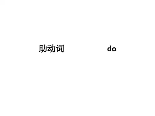 do助动词