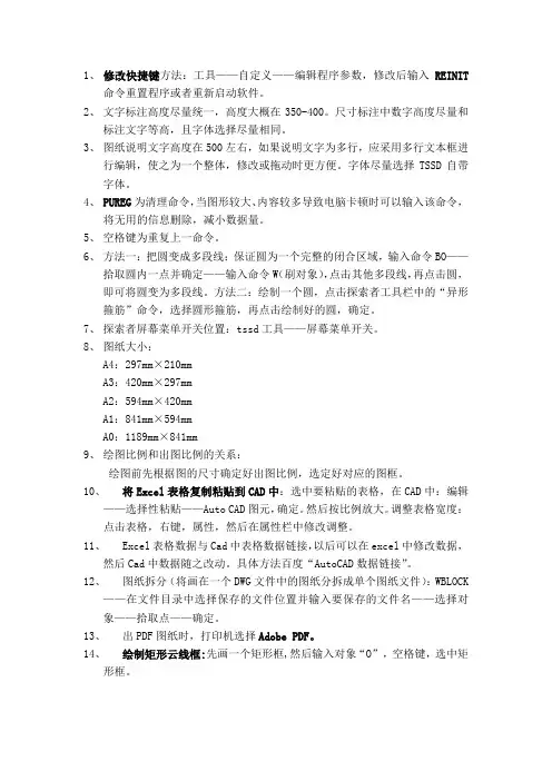 探索者使用经验记录