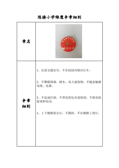 安全之星细则