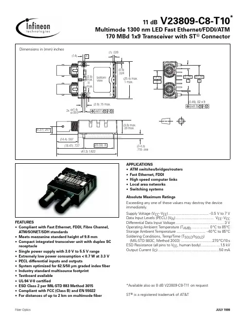 V23809-C8-T10中文资料