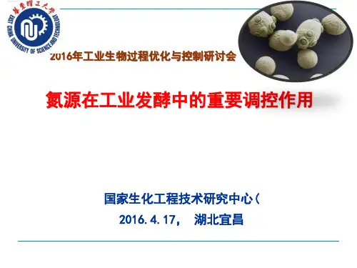 氮源在工业发酵中重要调控作用