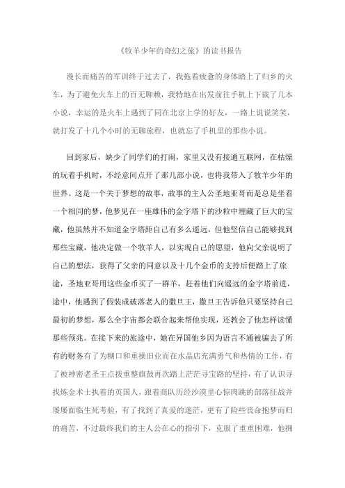 牧羊少年的奇幻之旅