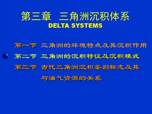 三角洲沉积体系(2)