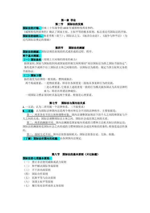 国际法