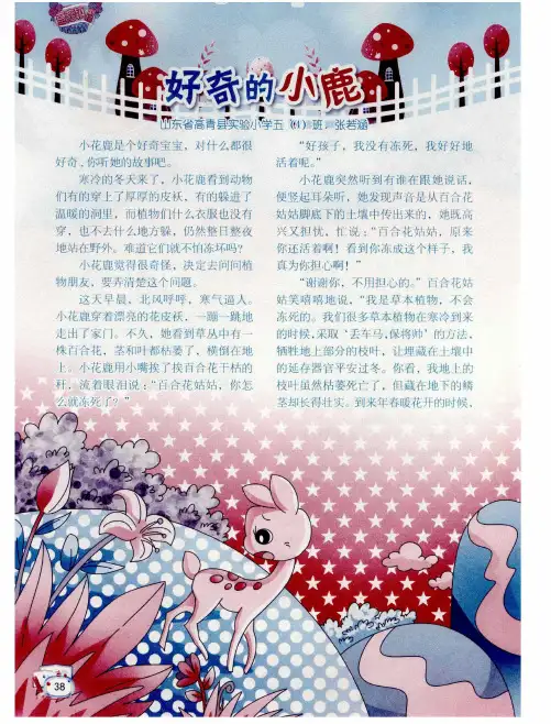 好奇的小鹿