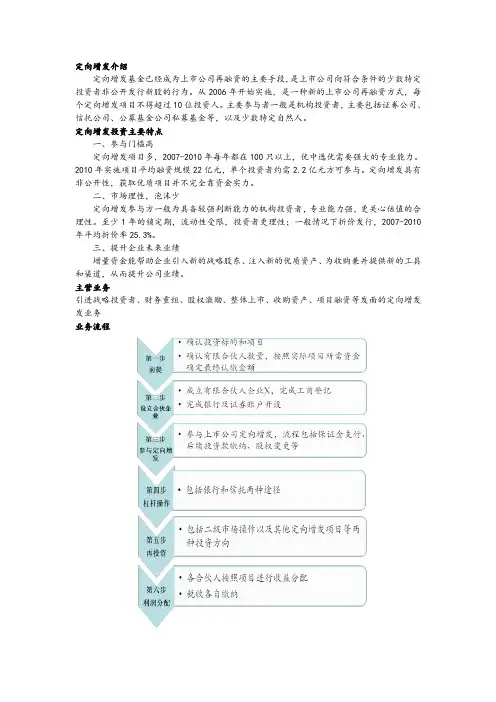 定向增发介绍