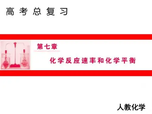 2019高考化学人教版一轮课件：7.1化学反应速率