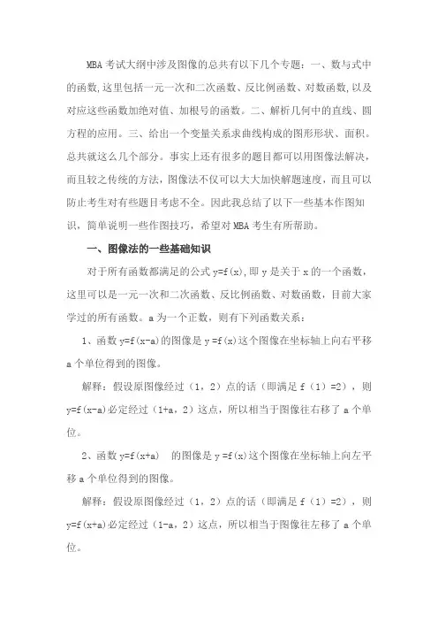数学考试作图技巧