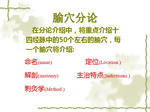 足太阴脾经经穴