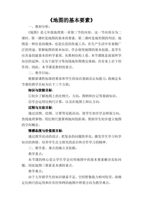 地图的基本要素 2