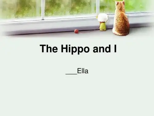 The Hippo and I