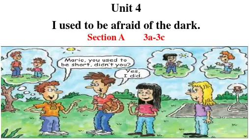人教英语九年级全册Unit4 Section A(3a-3c)(共22张PPT)