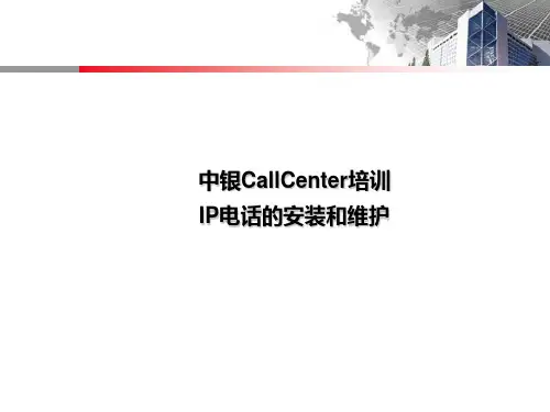 IP电话的安装和维护精讲