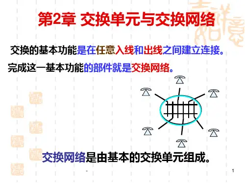 交换单元与交换网络PPT课件