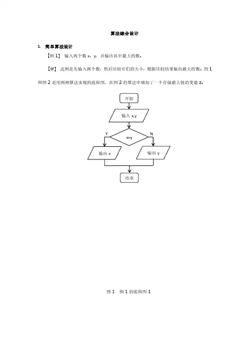 计算机算法：算法综合设计