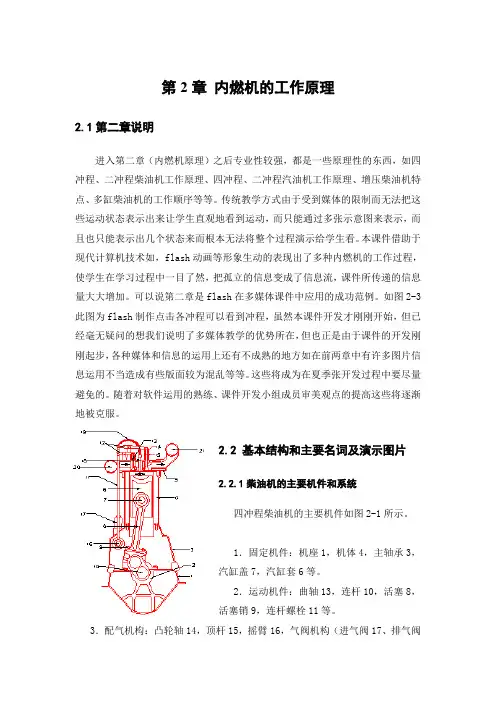 内燃机的工作原理