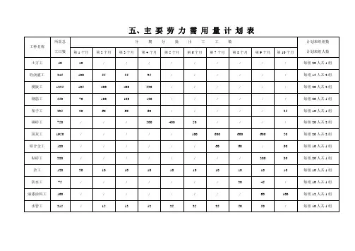 整套完整的施工进度网络图