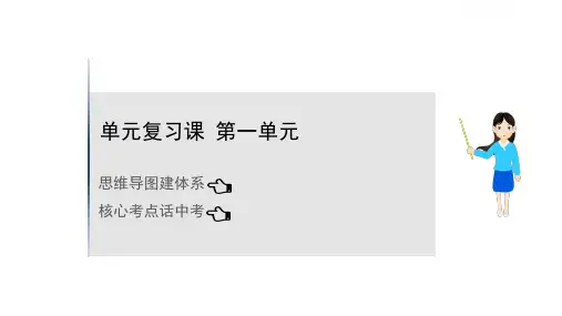 【PPT课程】【部编版】道德与法治初中9年级下册单元复习课1