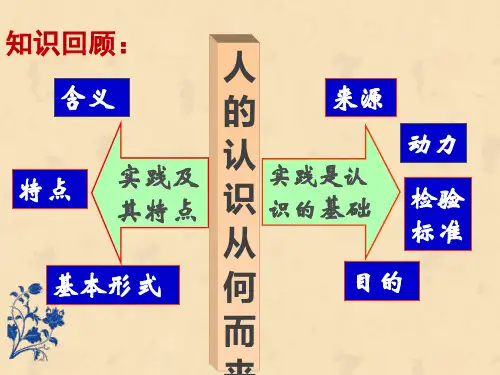 【人教版高中政治学习】高中政治经典课件：必修4 6.2《在实践中追求和发展真理》(共28张)(共28张PPT)