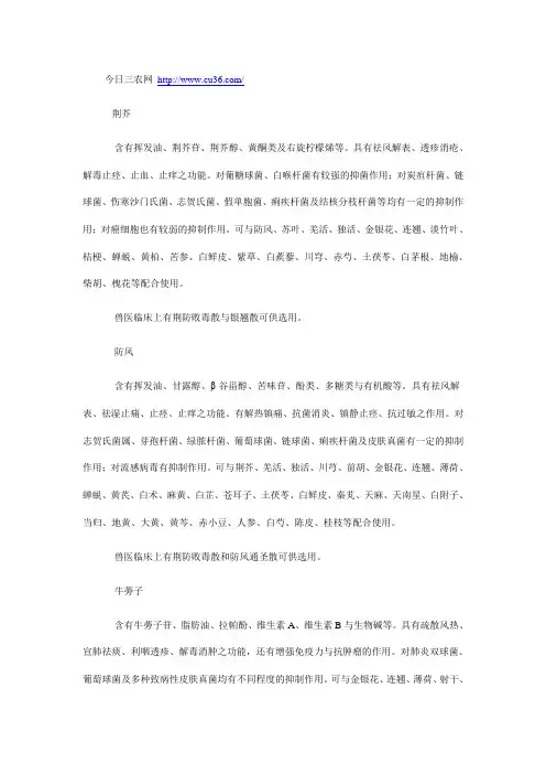 药品介绍