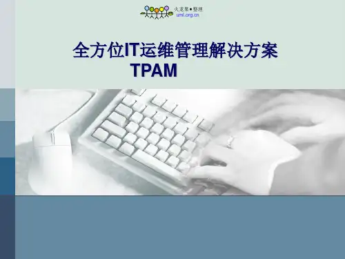全方位IT运维管理解决方案PPT(共39页)