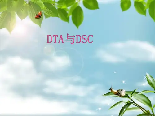 DTA与DSC