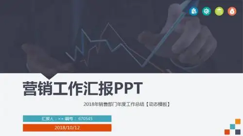 2018年销售部门年度工作总结【动态模板】
