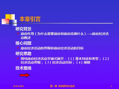 公共经济学第一章共44页文档