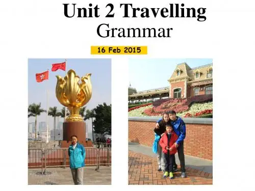译林版牛津英语八年级下册教学课件 Unit 2 Grammar 课件