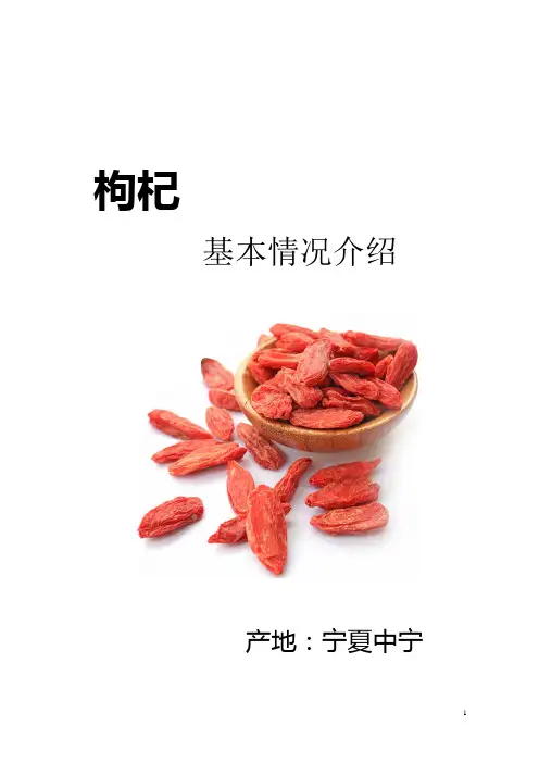 中宁枸杞详细介绍