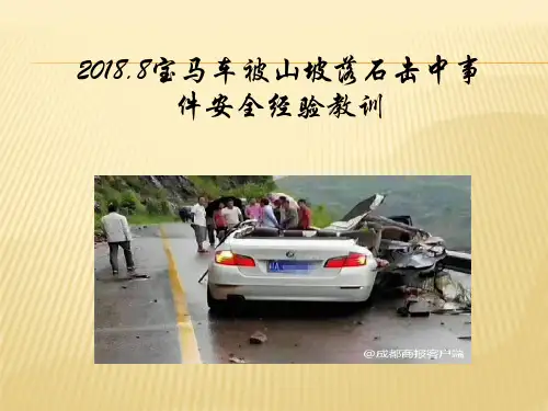 宝马车被山边落石击中三死事故案教训