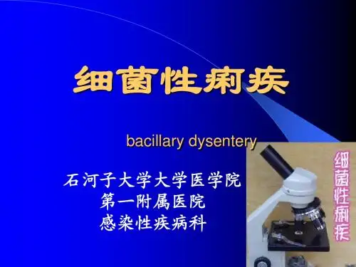 细菌性痢疾