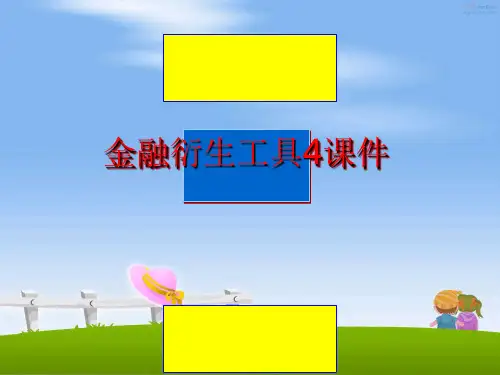 最新金融衍生工具4课件