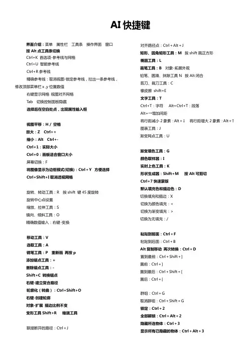 AI快捷键