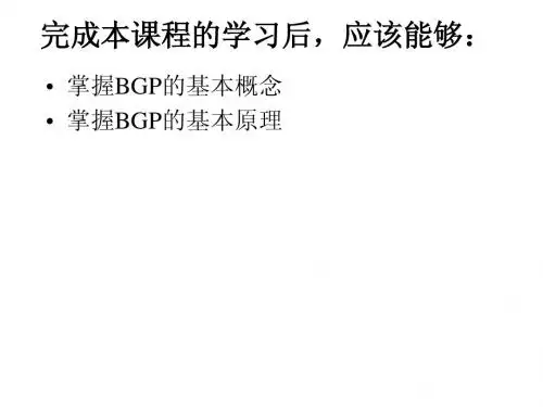 BGP协议