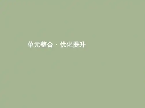2019届岳麓版高考历史大一轮精品复习课件：选修2单元提升