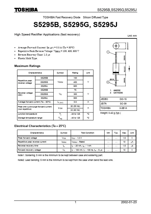 S5295G中文资料