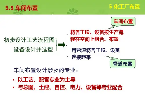 化工厂布置设计概述(ppt 28张)