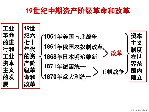 2014年高中历史人教版同步课件：选修1第7单元复习课 1861年俄国农奴制改革(共计30张)解析