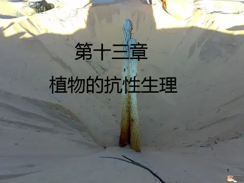 第十二章 植物的抗性生理PPT课件