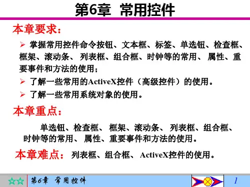 常用控件