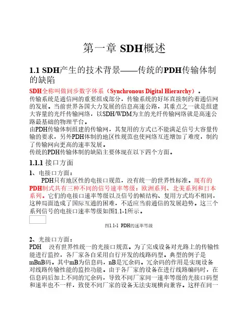 SDH原理全解析
