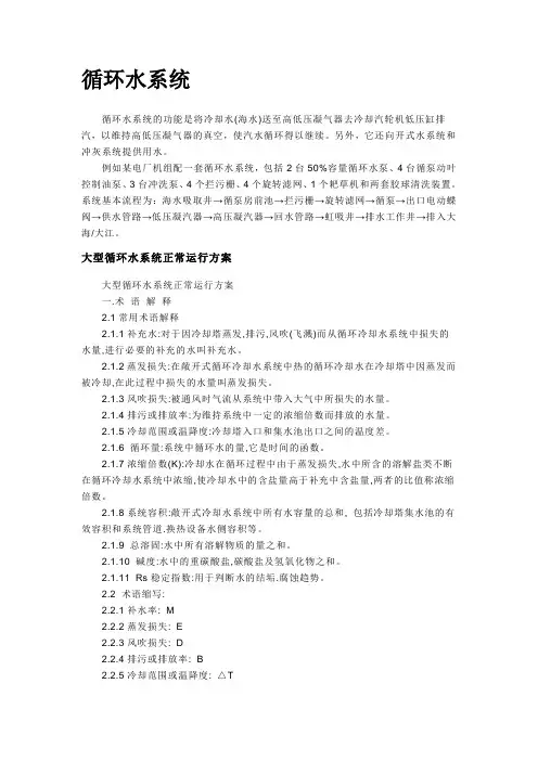 循环水系统