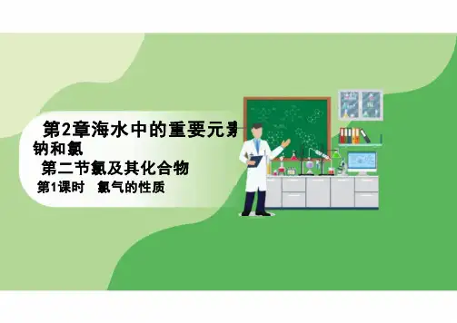 氯气的性质高一化学人教版(2019)必修第一册