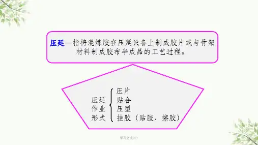 橡胶加工工艺学-第九章课件