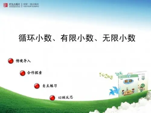 第2课时 循环小数、有限小数、无限小数