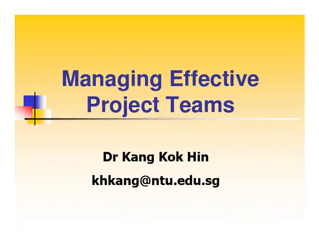 MT6101L#7- ManagingProjectTeams_2015